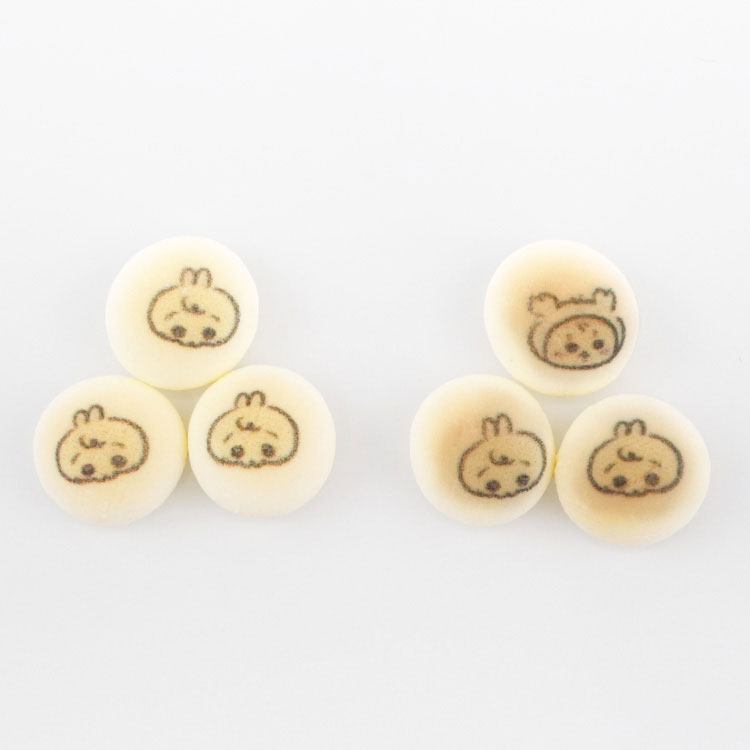 濃淡や色味のむら