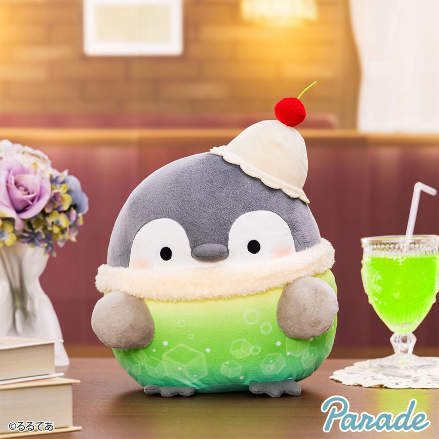 コウペンちゃん メロンソーダ!BIGぬいぐるみ