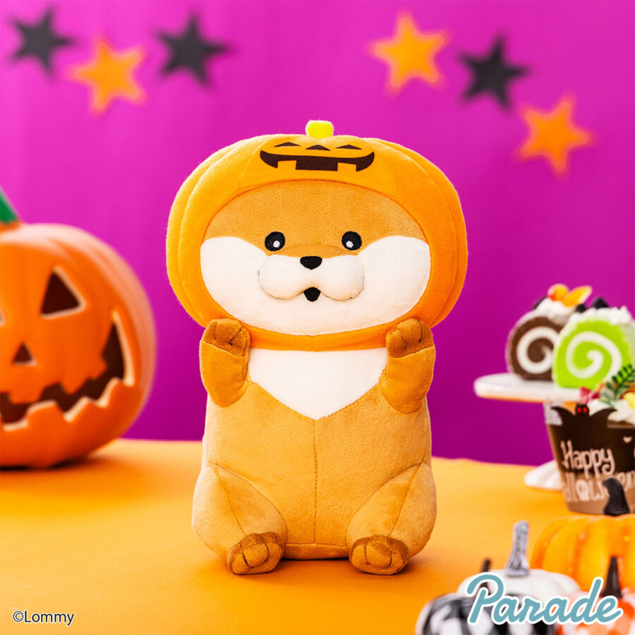 可愛い噓のカワウソ ハロウィンだぬ!BIGぬいぐるみ