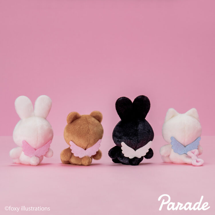 foxy illustrations てのひらエンジェルぬいぐるみ | 商品紹介 | 株式