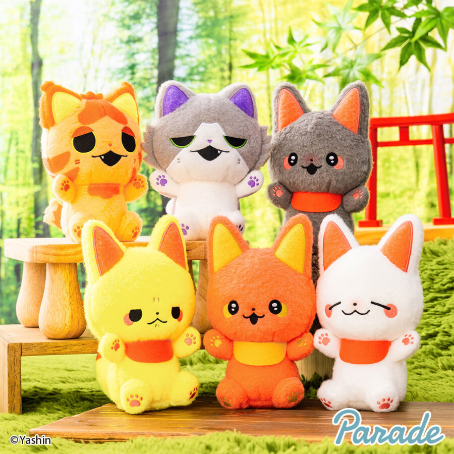 かみさまキツネとサラリーマン しーぷわぬいぐるみ