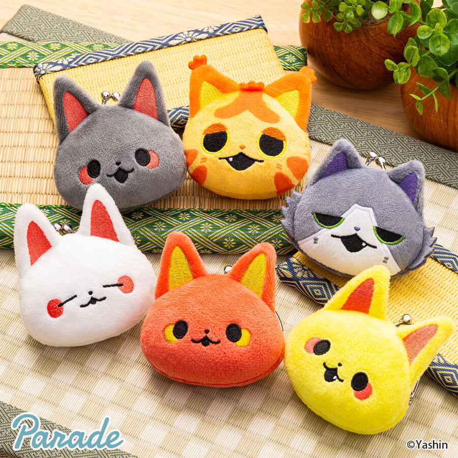 かみさまキツネとサラリーマン ミニがまぐち