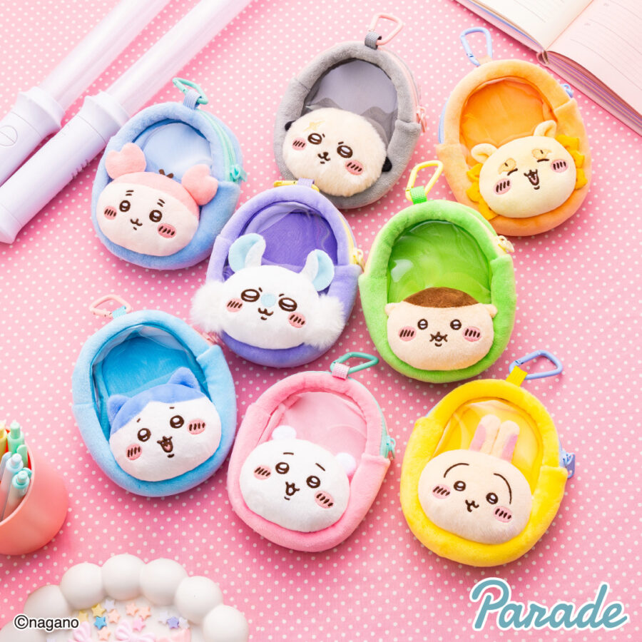 ちいかわ 窓付きおかおミニポーチ