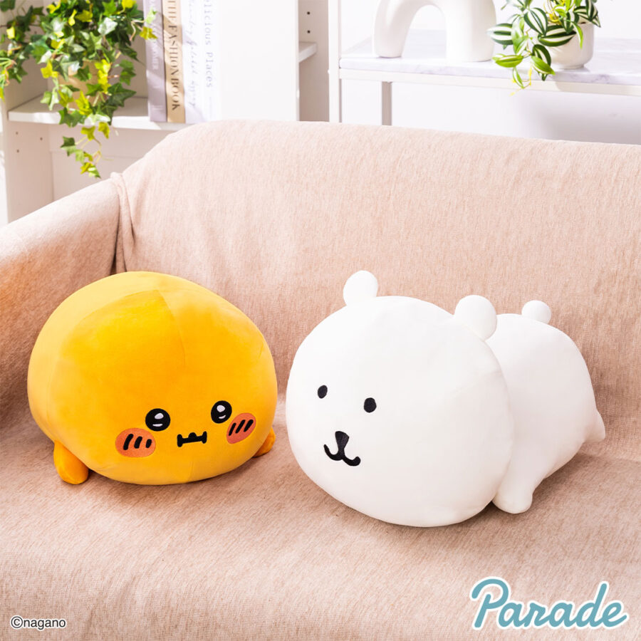 ナガノキャラクターズ もっちる ねそべりBIGぬいぐるみ①