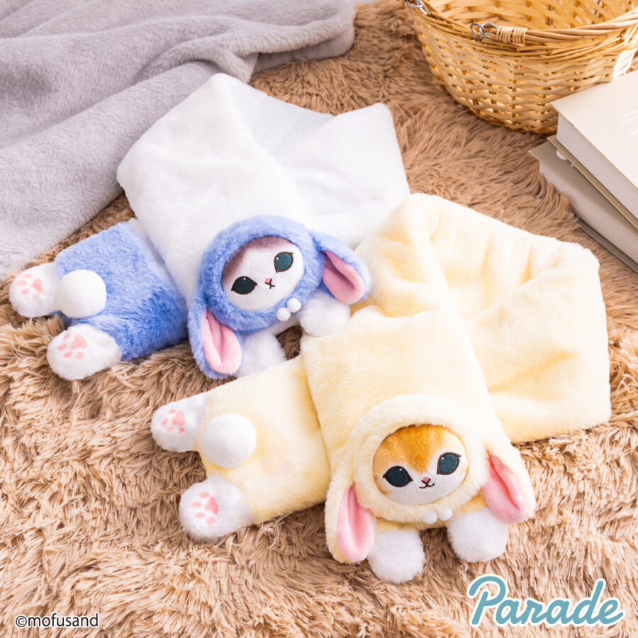 mofusand ロップイヤーうさにゃんもふもふマフラー～GiGOグループのお店限定～