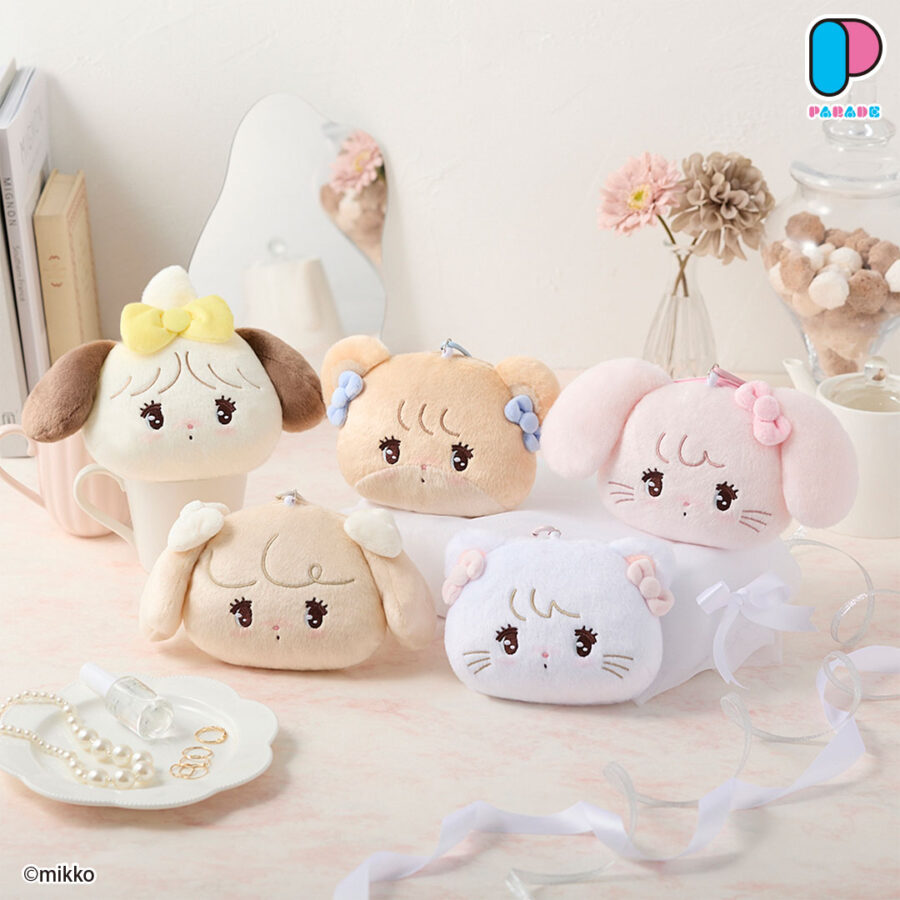 Lil ala mode ぬいぐるみパスケースポーチ